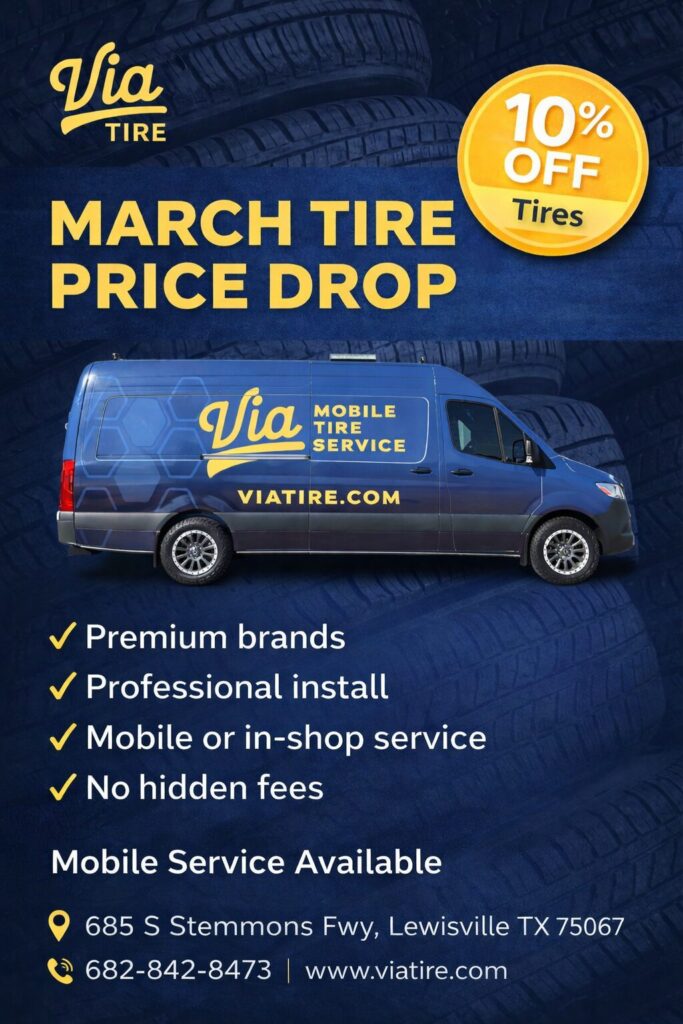 via tire special offer